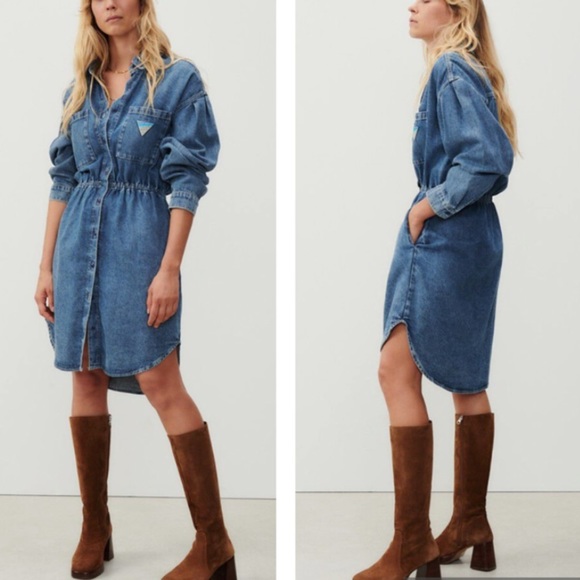 American Vintage Dresses & Skirts - American Vintage Astury Denim Shirt Dress